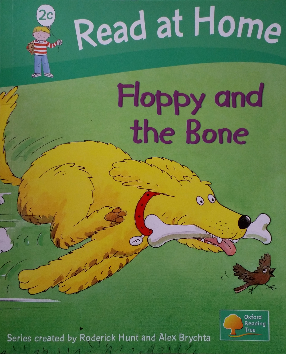 绘本故事《英国牛津阅读树系列丛书:floppy and the bone》- 适合 8