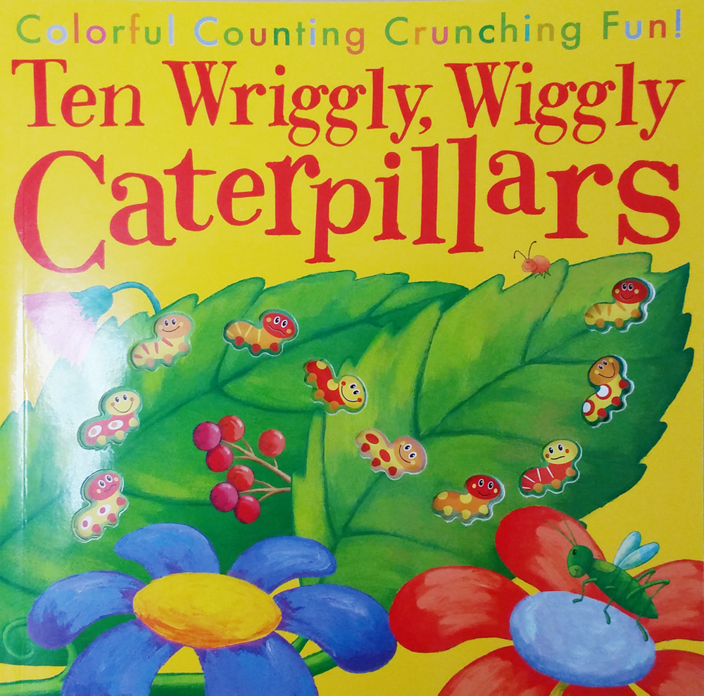 绘本故事《ten wriggly,wiggly caterpillars》- 适合