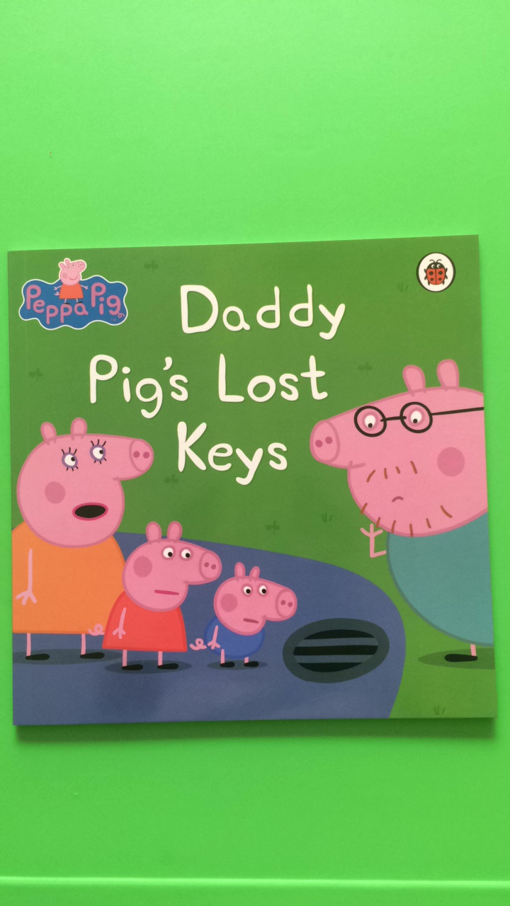 绘本故事daddypigslostkeys适合34岁57岁810岁
