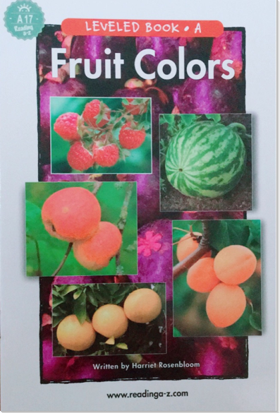 绘本故事《Fruit Colors-RAZ Leveled Book A17》- 适合 5-7岁,3-4岁 – 布克船长