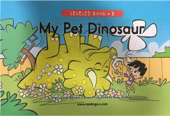 绘本故事《My Pet Dinosaur-RAZ Leveled Book B72》- 适合 5-7岁 – 布克船长