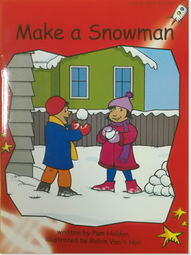 绘本故事makeasnowmanearlylevel1fictionsetc红火箭分级读物适合34岁